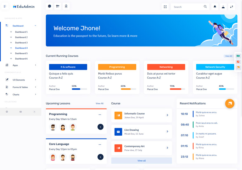 Bootstrap Admin Templates