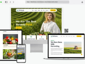 dcfarm agriculture and dairy farm html template