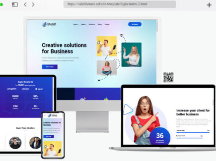 digalu digital marketing agency html template