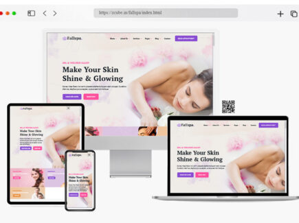 fallspa beauty spa center html template