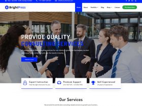 Free Bootstrap WordPress Themes 1