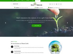 Free Eco Nature Environment WordPress Themes