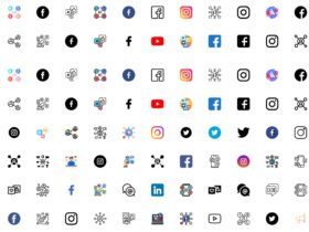 Free Flat Social Media Icons Sets