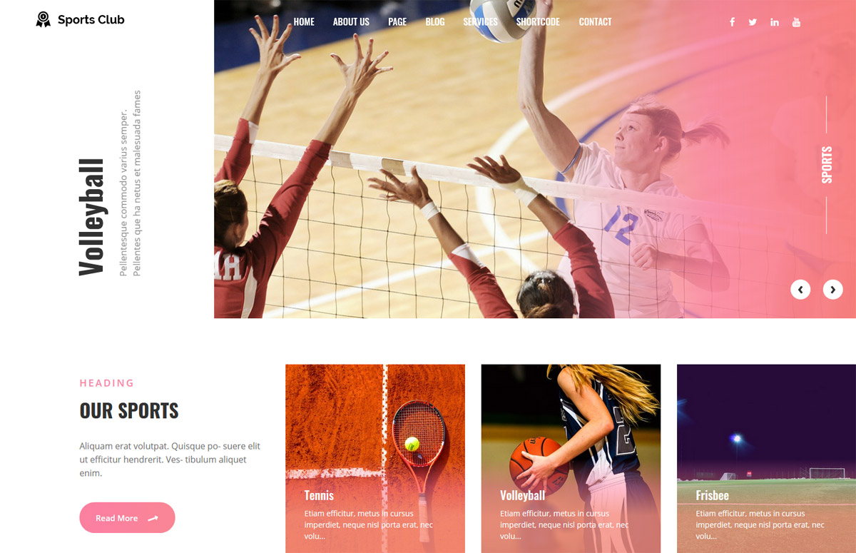 Free Sports WordPress Themes