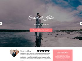 Free WordPress Wedding Themes