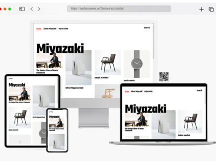 miyazak contrast heavy wordpress theme