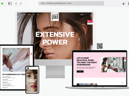 paulhair wordpress themes for hair salons