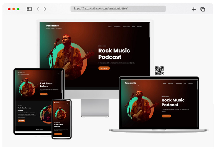 pentatonic free wordpress block theme