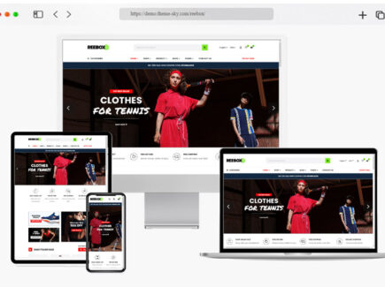 reebox fashion woocommerce wordpress theme