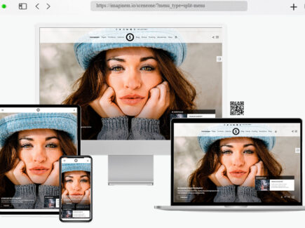 sceneone fullscreen photography wordpress theme