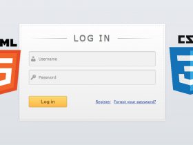 css css3 login form templates 1